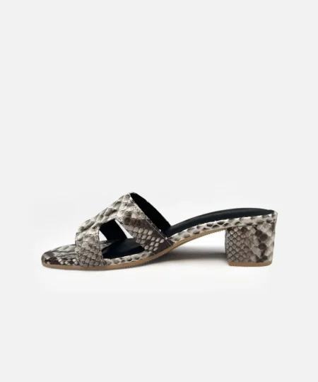 Hala Snake Heels
